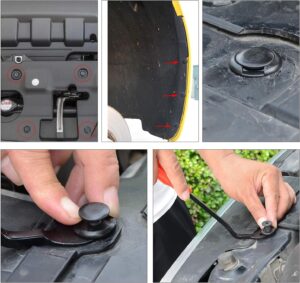 GOOACC 635Pcs Car Push Retainer Clips & Auto Fasteners Assortment