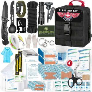 VEITORLD Gifts for Men Dad Him Valentines Day, Survival Gear and Equipment 12 in 1, Survival Kits,