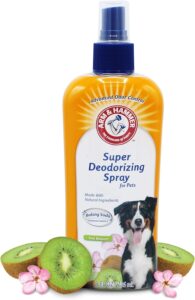 Arm & Hammer for Pets Super Deodorizing Spray for Dogs | Best Odor Eliminating Spray for All Dogs & Puppies, best dog deodorizing spray, best deodorizing spray for dogs, dog deodorizing spray diy, diy deodorizing spray, puppy deodorizing spray, dog deodorizing spray for sensitive skin, best deodorizing spray
