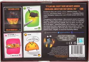 Exploding Kittens Original Edition - Hilarious Games for Family Game Night - Funny Card Games for Ages 7 and Up - 56 Cards