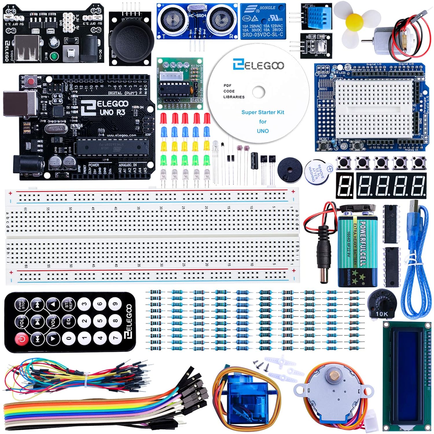 Complete Guide to ELEGOO Mega 2560 Project Kit: Mastering Arduino for Electronics Enthusiasts | mrk.new