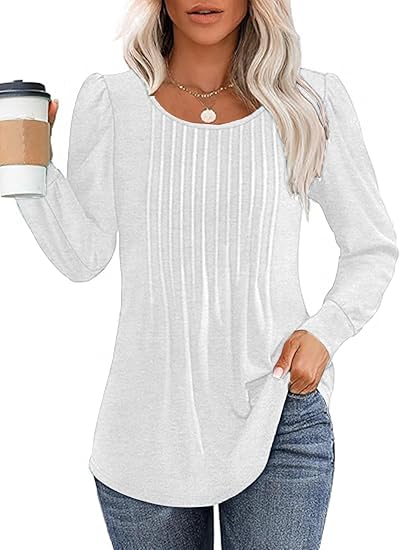 Naivikid Women's Long Sleeve Tunic Tops: Fall Fashion for 2024