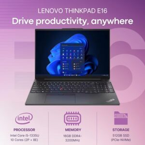 Laptop
The Ultimate Guide to the Lenovo ThinkPad E16: Unmatched Performance and Features for Professionals | manibaba.net