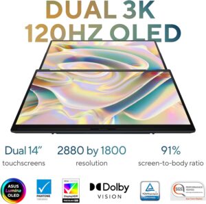 ASUS Zenbook Duo: The Ultimate Dual-Display Laptop for Power and Productivity | manibaba.net